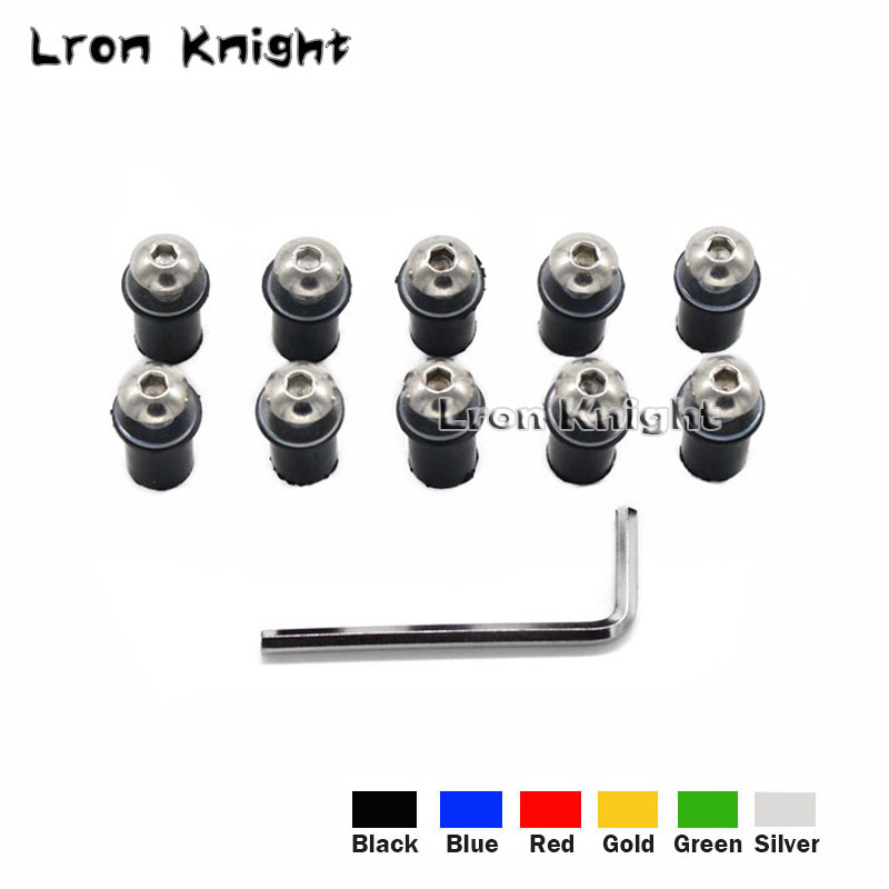 Kit de vis de boulons de pare-brise de moto, BMW F650GS, F700GS, F800R, F800S, Runow R LC Kunder S, F800GS, Adventure 1200, GS, Gravi GS, M5, 5mm