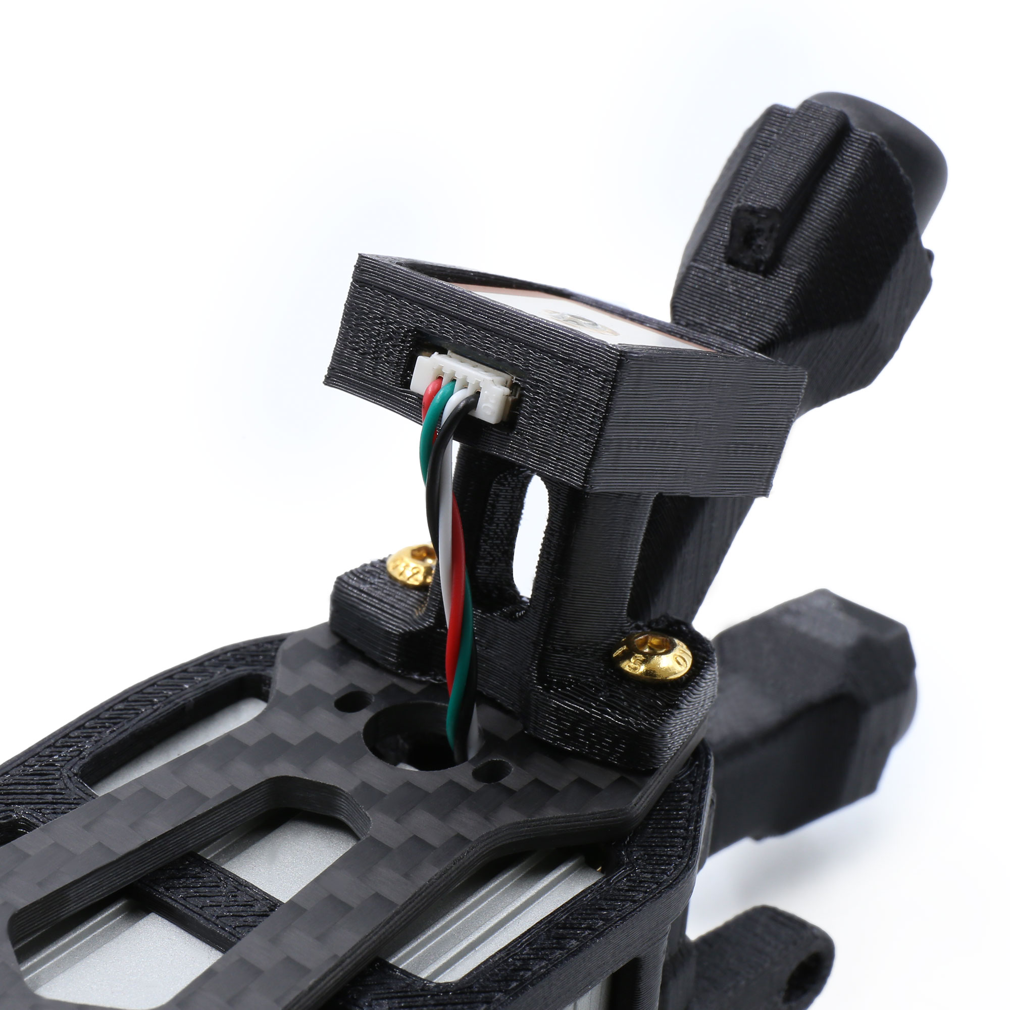 3D-печатный M80 pro BN-180/220/280/880/M8Q GPS-модуль Держатель из ТПУ Монтажный кронштейн для 3D-печати для Mark4/Mark4 V2 5/6/7/8/9/10 дюймов