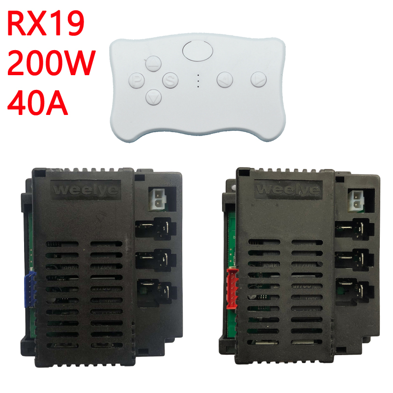 Weelye Wellye RX19 4WD elektryczny pojazd dla dzieci o dużej mocy 2.4G Bluetooth skrzynka zdalnego sterowania odbiornik płyta główna
