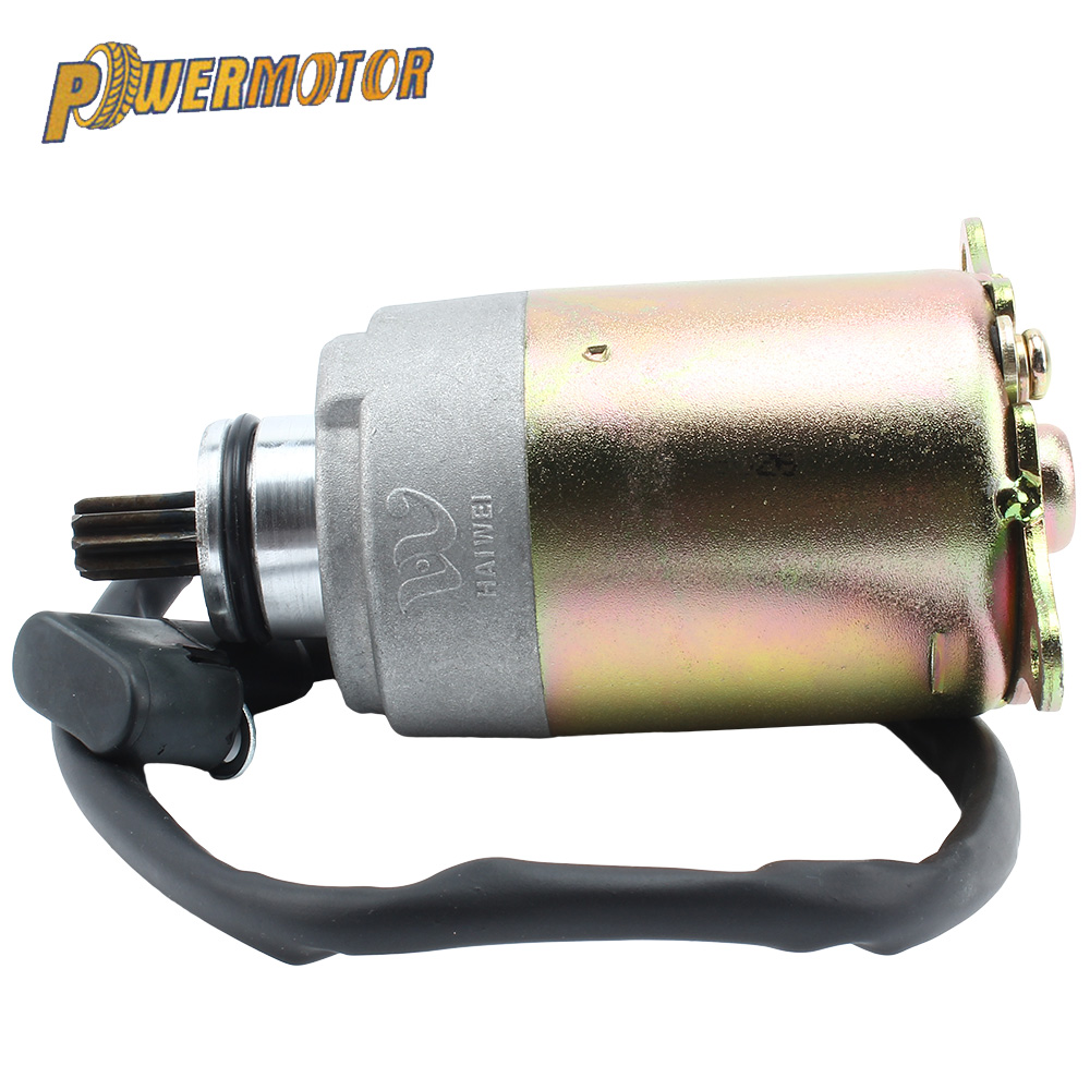 Motocicleta Cicomotor Motor Starter, GY6 125cc para 200cc, Alto Desempenho, ATV Scooter Dirt Bike Enduro, Motocross Peças Modificadas