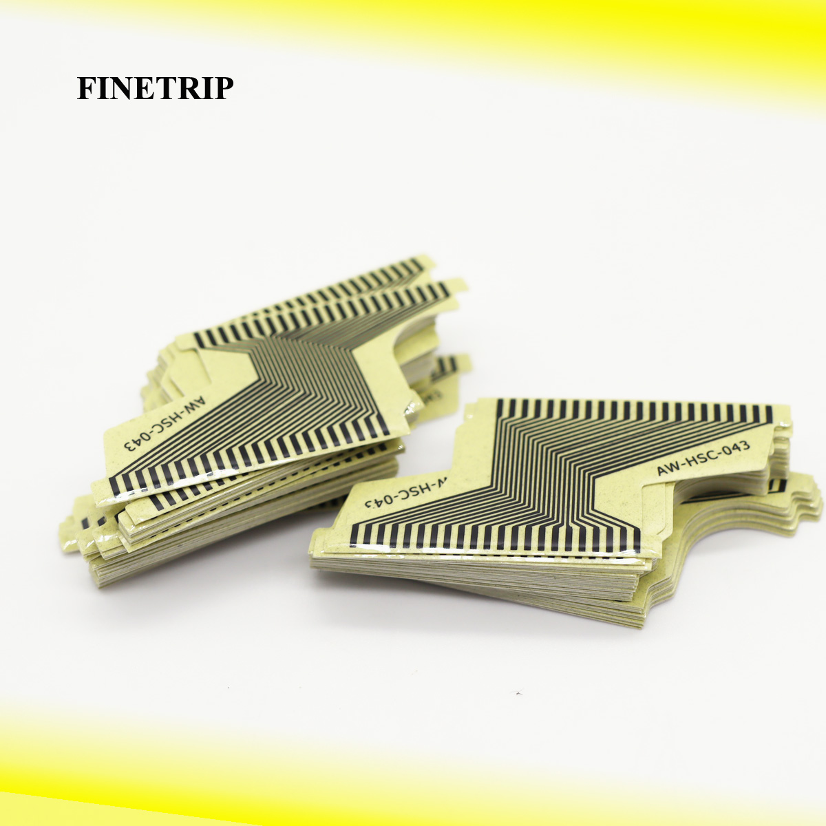 FINETRIP 10 pz Tachimetro Dash Pixel Riparazione Per Opel Corsa/Meriva Cluster Strumento Cavo A Nastro Piatto Connettore LCD