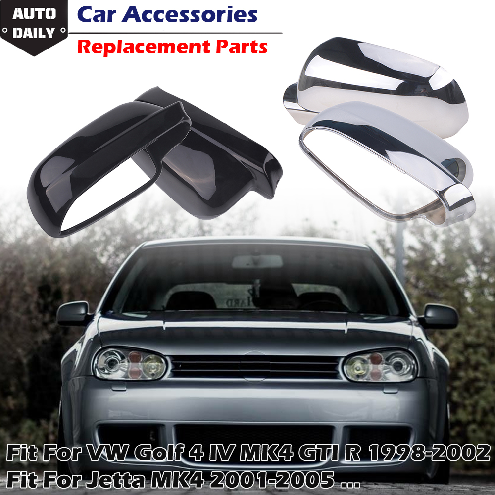 Osłona lusterka bocznego, kapa, ten sam rozmiar, części do modyfikacji zewnętrznej samochodu, pasuje do VW Volkswagen Golf 4 GTI R32 Bora Jetta MK4 1998-2005