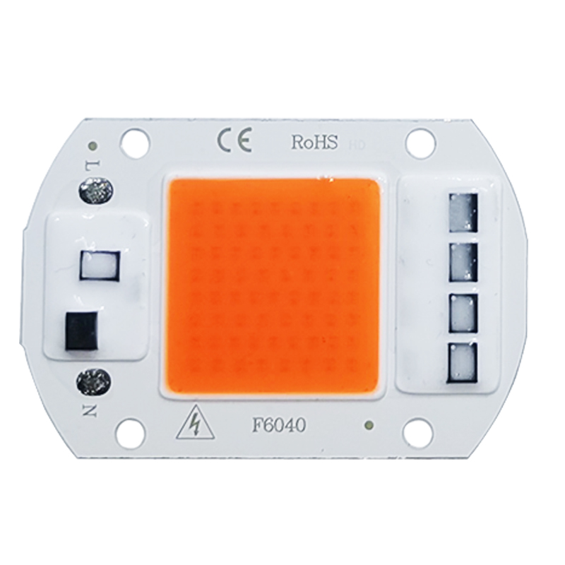 LED 成長 COB チップフィトランプフルスペクトル AC220V 10 ワット 20 ワット 30 ワット 50 ワット屋内植物苗の成長と花の成長照明