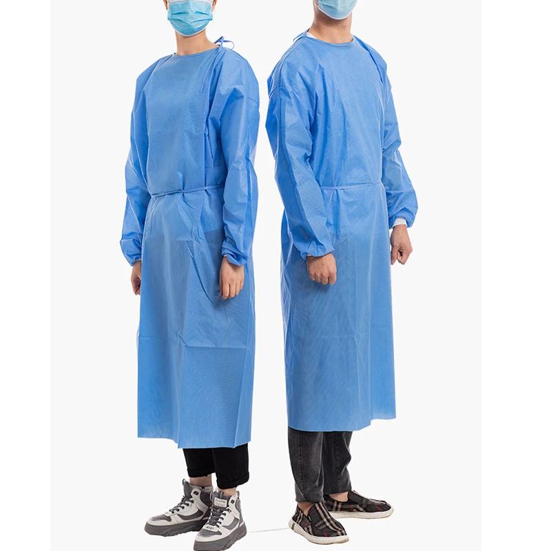 Einweg atmungsaktive staub dichte wasserfeste Arbeit Isolation Kleidung Kleid Zahn Anti-Öl-Fleck Still kleid Arbeit Gesamt anzug