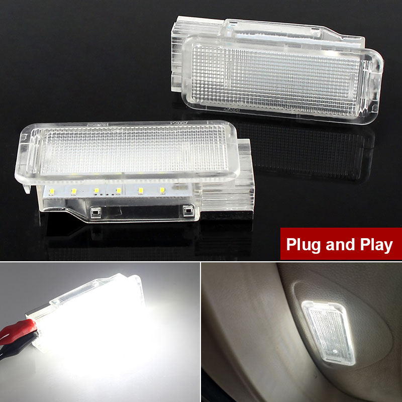 2szt LED Lampa bagażnika Pod drzwiami Schowek Światło Do Peugeot 3008 206 208 308 307 2008 207 508 5008 407 306 Expert