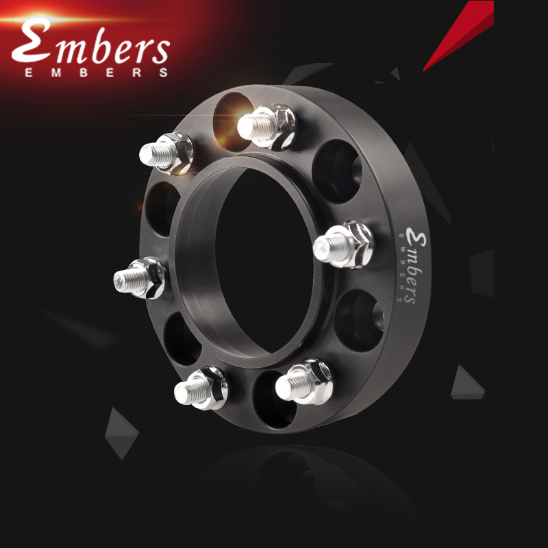 Embers Wheel Spacer 6X139.7 CB 106.1 untuk Toyota Land Cruiser Prado Hilux Revo Vigo Alloy Aluminium Tempa 2 Buah (1 Pasang)