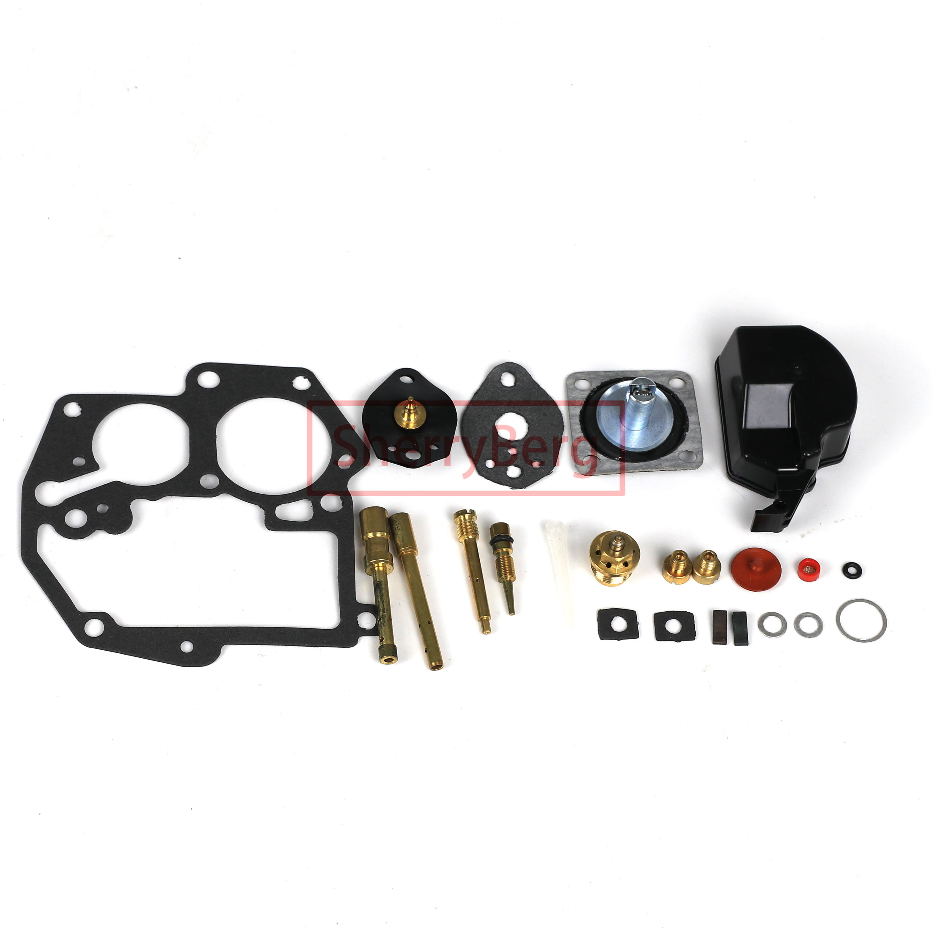 SherryBerg KIT di guarnizioni di riparazione per PIERBURG 2E2 e 2E3 carburatore carburatore carburatore servizio/guarnizione/KIT di riparazione guarnizioni galleggiante...