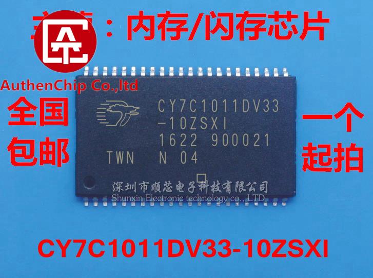 100% オリジナルのCY7C1011DV33-10ZSXIコーニア,ランダムアクセスメモリ,2mb 128kx16,10個
