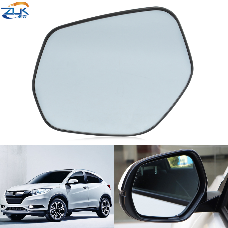 ZUK podgrzewane lusterko wsteczne dla HONDA H-RV HRV Vezel 2014 2015 2016 2017 2018 2019 2020 RU1 RU5 lusterko boczne szkło lustrzane