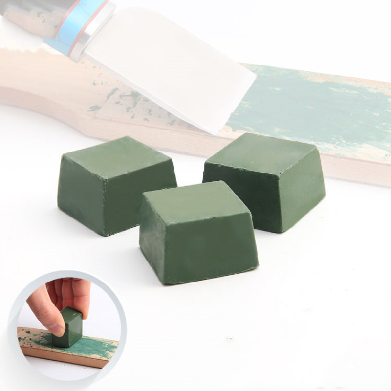 1Pcs Groene Polijstpasta Aluminiumoxide Fijne Schurende Groen Buff Polijsten Compound Metal Sieraden Polijstpasta Schurende Pasta