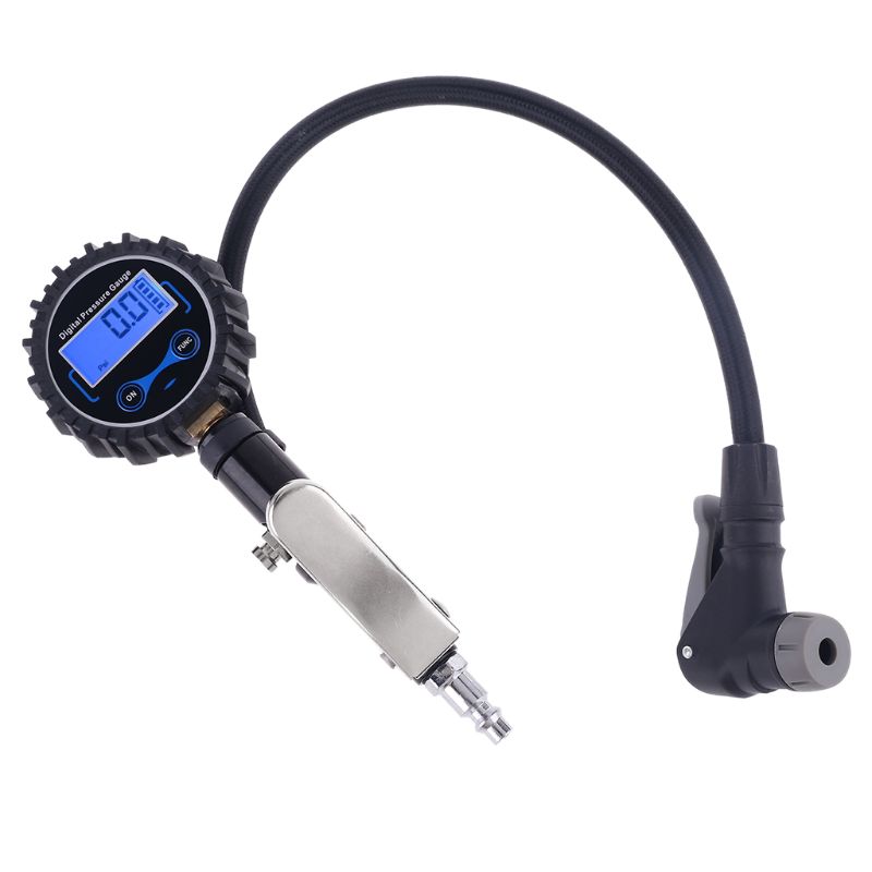Digital Ban Inflator dengan Pressure Gauge Tugas Berat Auto Air Inflating Gun 0-200 PSI Drop Kapal