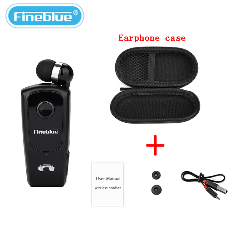Fineblue sem fio retrátil portátil mini bluetooth fone de ouvido chamadas lembrar vibração wear clipe esportes correndo fone de ouvido f910 f920