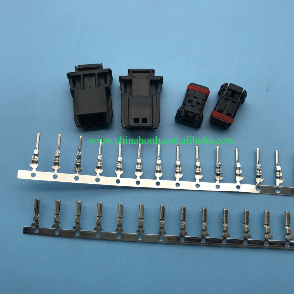 2 Pin 1.2Mm Mobil JAE Konektor Pria Wanita MX19002P51 MX19002S51 Auto Kabel Listrik 040 Kabel Harness Konektor