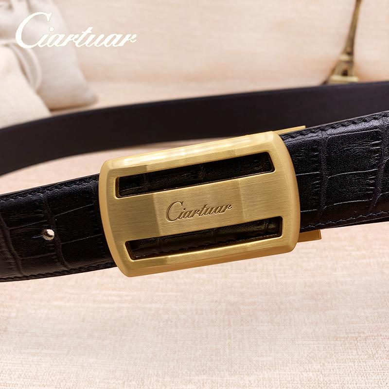 Ciartuar – ceinture en cuir véritable pour hommes, nouveau design, haute qualité, première couche, boucle de luxe, 2026