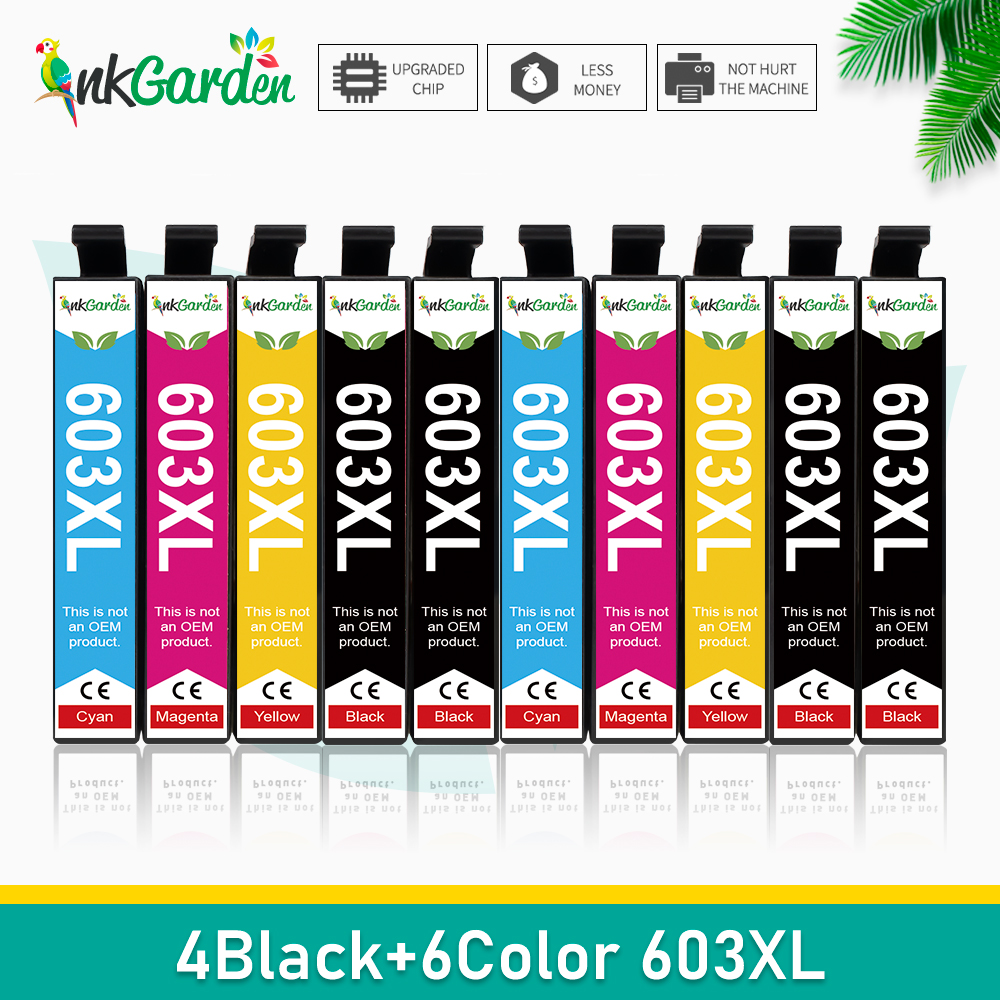 Cartouche d'encre XL Compatible 603XL 603, pour imprimante Epson T603 Expression Home XP 2100 2105 3100 3105 4100 4105