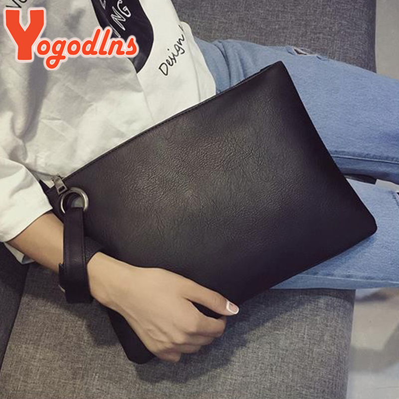 Yogodlns mode solide femmes pochette en cuir femmes enveloppe sac pochette sac de soirée femme embrayages sac à main livraison gratuite