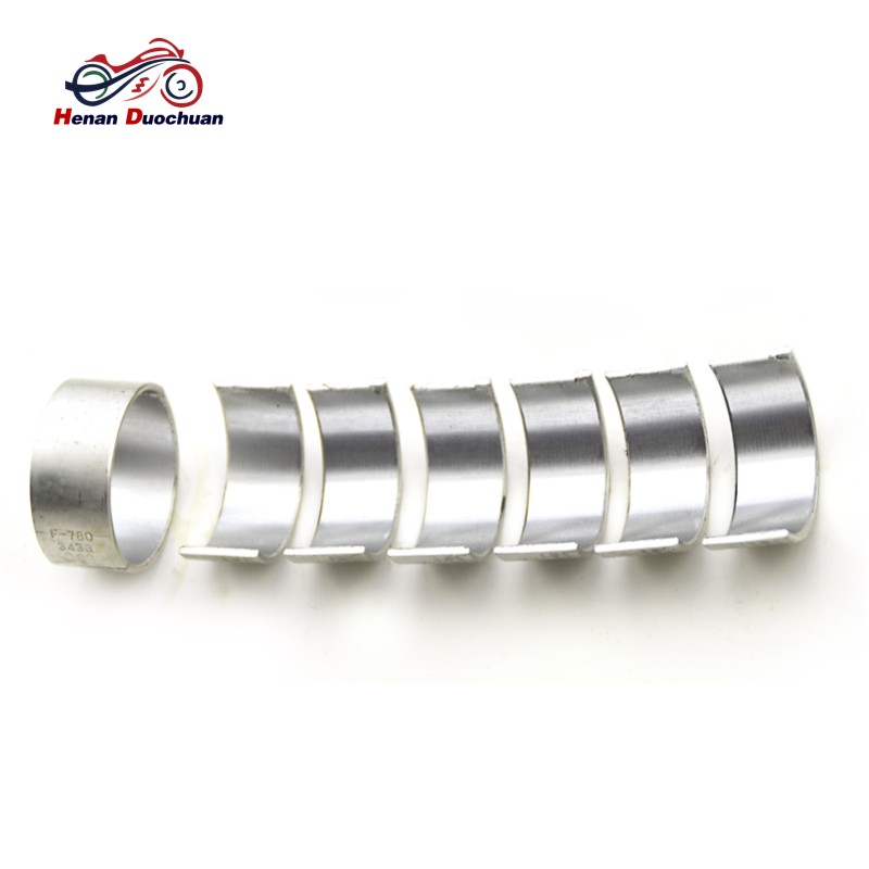 8 peças/10 peças para kawasaki ZX-6R zx6r zx600 2007-2012 telha do virabrequim da motocicleta & conectar conjunto de rolamento de haste std + 25 + 50 + 75 + 100