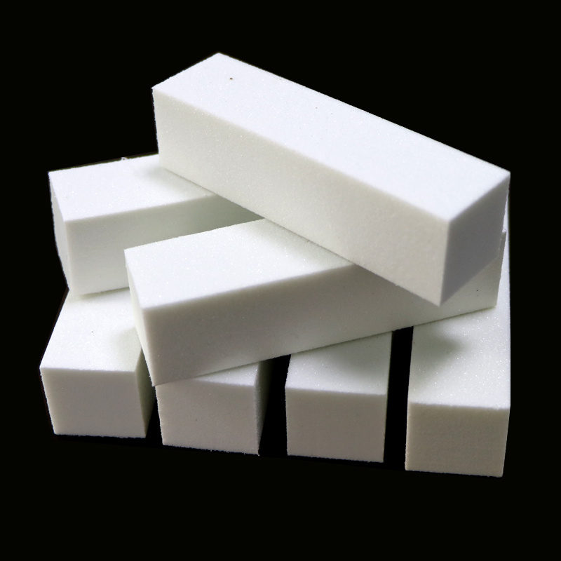 5/10/20 ชิ้นสีขาวบัฟเฟอร์ Sanding Block ไฟล์กรวดเล็บเล็บเคล็ดลับ Art เครื่องมือคุณภาพสูง DIY สําหรับนิ้วมือและเล็บเท้า
