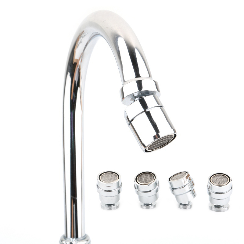 Aerador De Economia De Água De Cobre Para Torneira De Banheiro, 360 Girar, Bico Bubbler, Net Bubbler, Flor Macia, Boca Flores, Evitar Splash