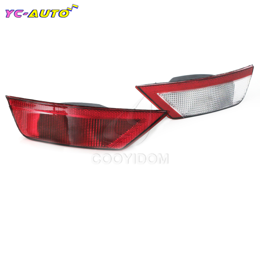 Auto Links/Rechts Achter Bumper Brake Mistlampen Tail Auto Achteruitrijlicht Mistlamp Voor Ford Kuga 2008 - 2012 Focus 2008 - 2010