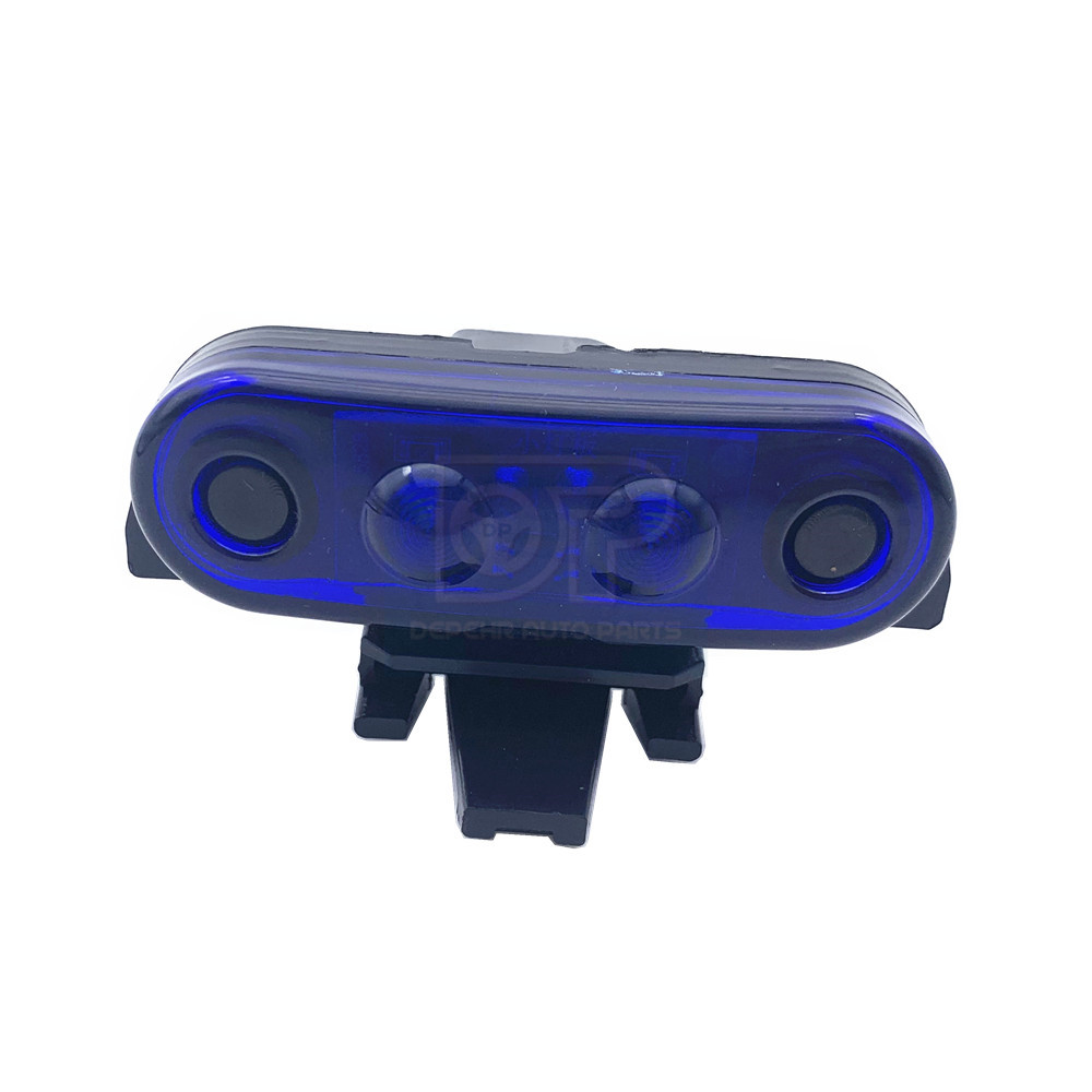 Lampu Satu Bagian Truk 24V Posisi Atas 2 LED Penanda Samping Lampu Biru untuk Volvo FH FM FMX NH