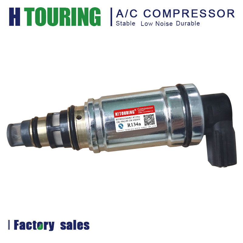 Calsonic CSE613 kompresor pendingin udara AC otomatis, katup kontrol Solenoid elektronik untuk Infiniti G37 BMW E46 E93