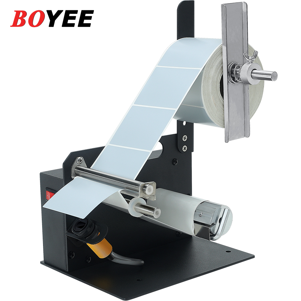 D42 Industrial Label Machine Economical Automatic Electric Auto Label Dispenser Label Printer Dispenser Label peeling machine