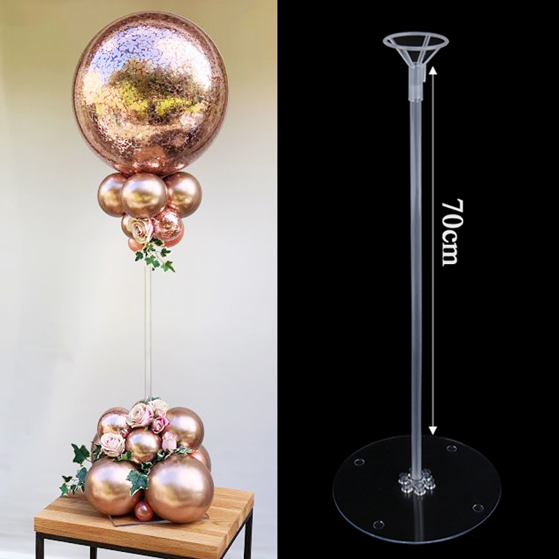 35/70cm Geburtstag Party Decor Luftballons Ständer Hochzeit Tabelle Ballon Halter Spalte Ballon Stick Globos Hause Dekoration Zubehör