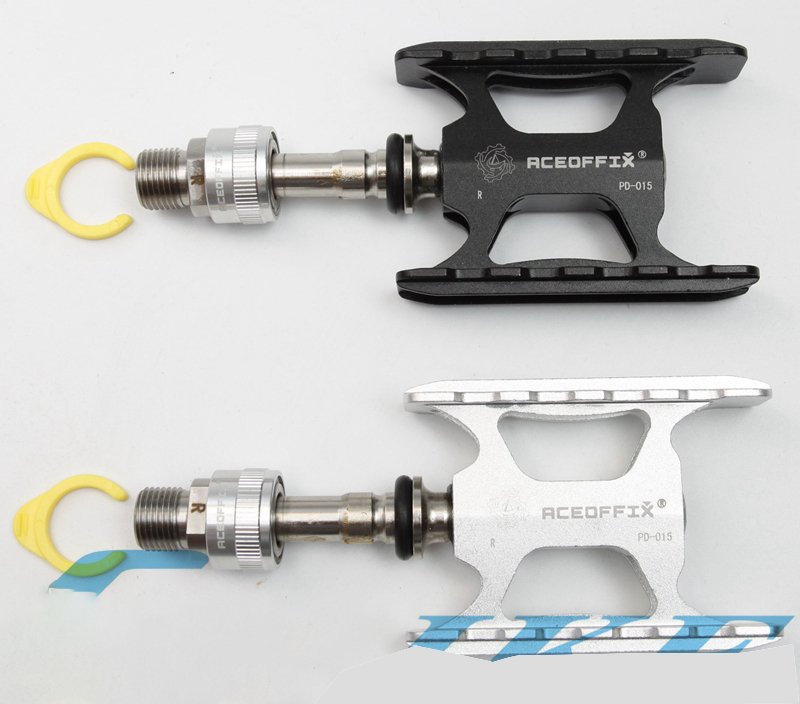 Aceoffix szybkozłączka do pedałów Brompton Bike Ultralight Pedal Quick Release Adapters