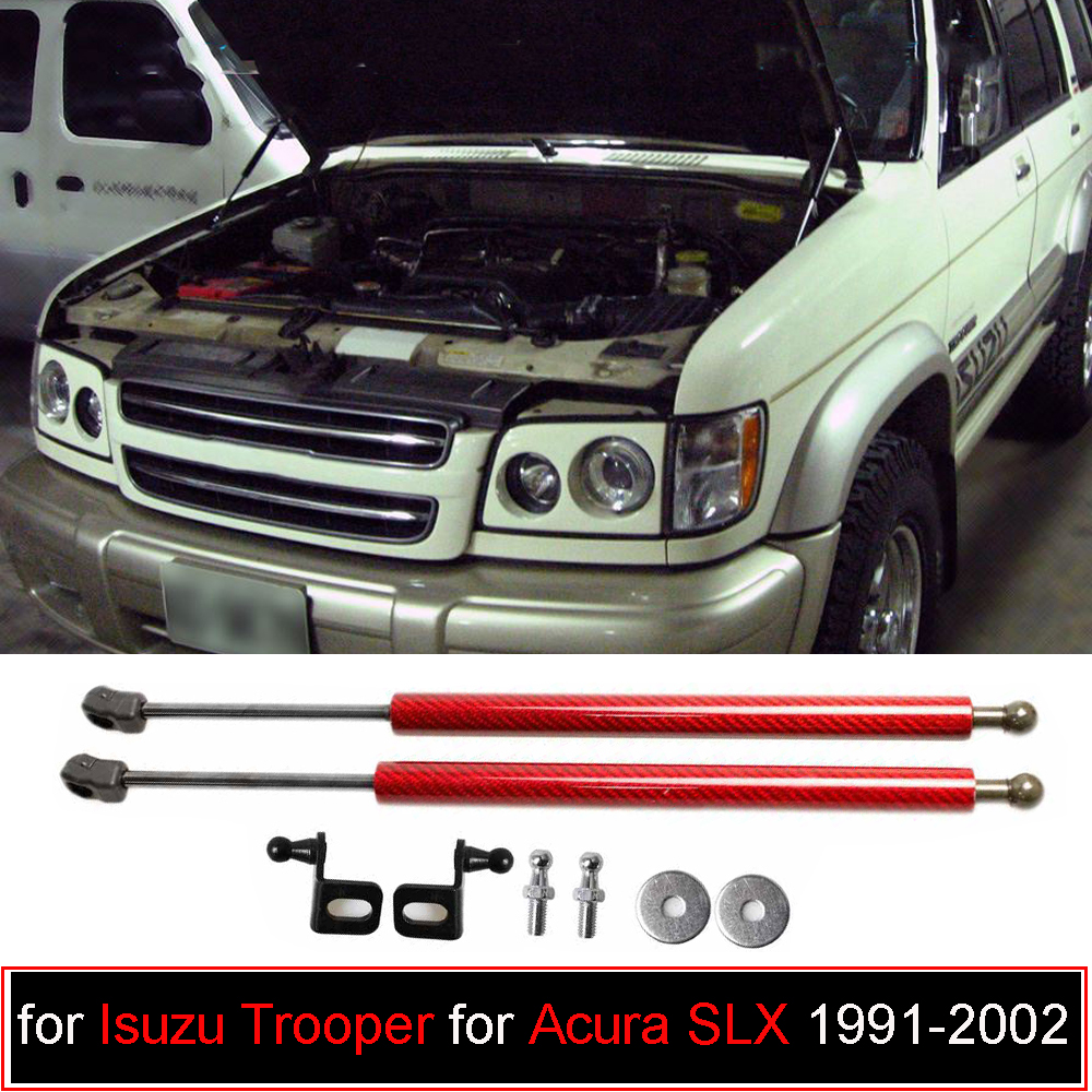 Entretoises de capot pour Isuzu Trooper Bighorn 1991-2002 Acura SLX Jackaroo Honda, capot avant restrictif, supports d'amortisseur, pistons d'amortisseur