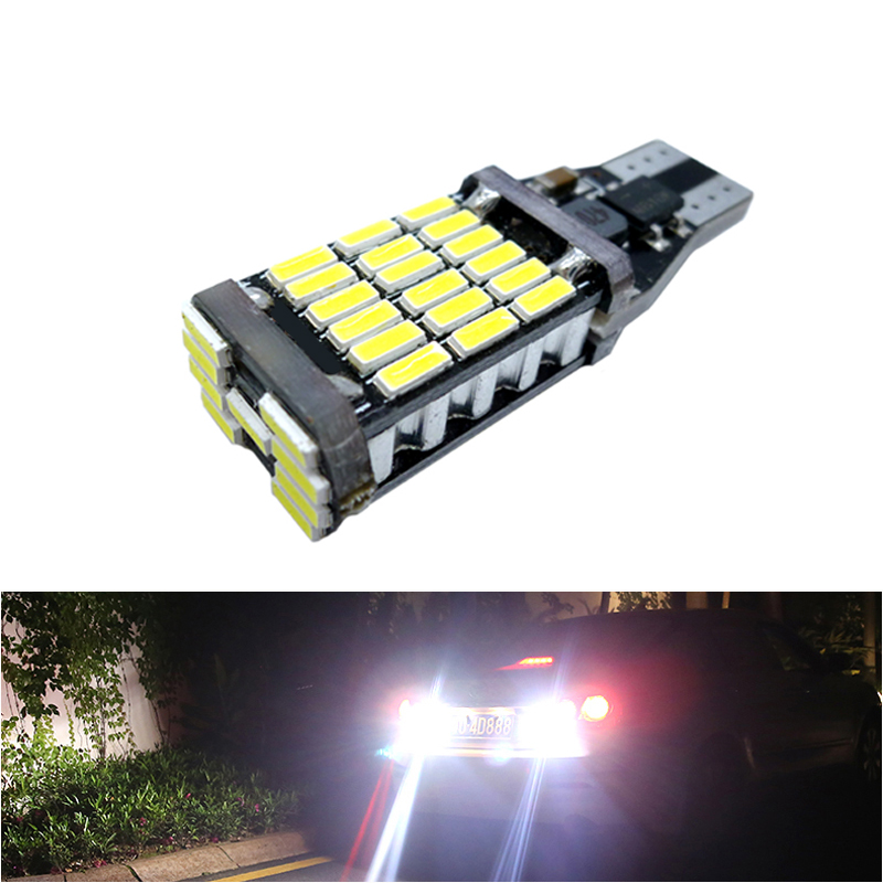 1 szt. T16 T15 921 W16W Żarówka LED Samochodowe światło cofania Xenon Biały DC12V Do Toyota Prius Celica Verso Prado Harrier Highlander