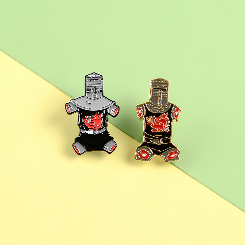 C'est juste une chair plaie épingles en émail Monty Python et le saint broche chevalier noir comédie film bijoux médiévaux Badge épinglettes