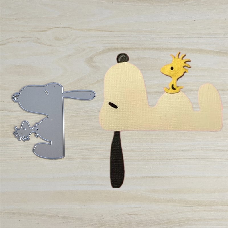 Dog Child Metal Cut Dies Stencils for Scrapbooking Stamp/Photo Album Decorative Embossing DIY Paper Cards
