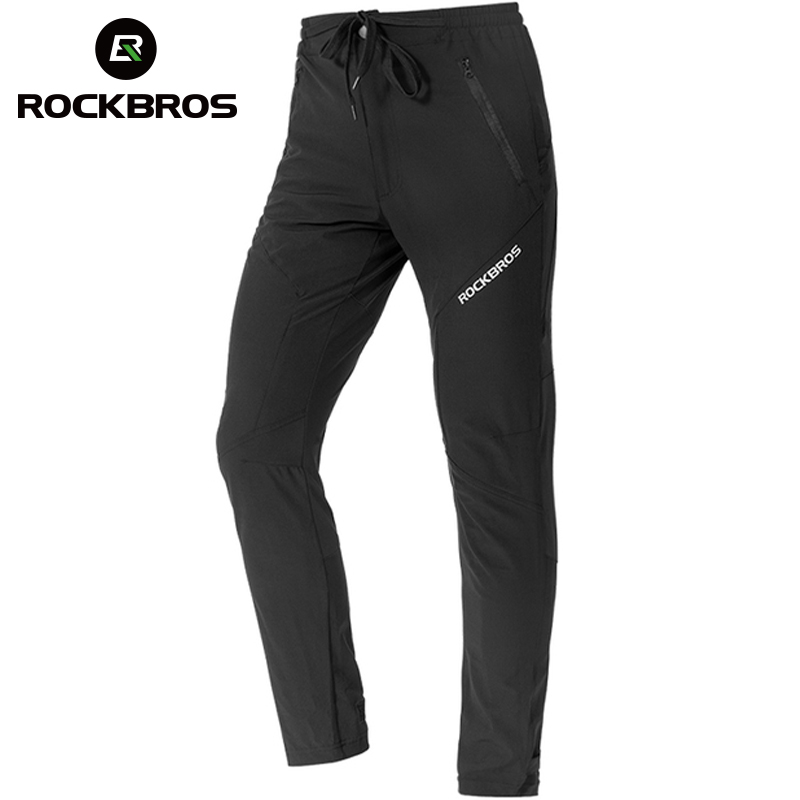 ROCKBROS-Pantalon de cyclisme pour homme, vêtement long, séchage rapide, pour vélo de montagne, printemps et été
