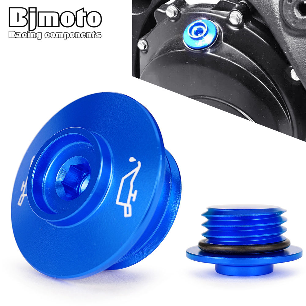 M27 * 3.0 Auminum Olievuldop Motor Plug Cover Voor Yamaha FAZER8 FZS600 FZS1000 Fazer FZ1 FZ8 Fazer FZ750 fzs 600 1000 Fz 750