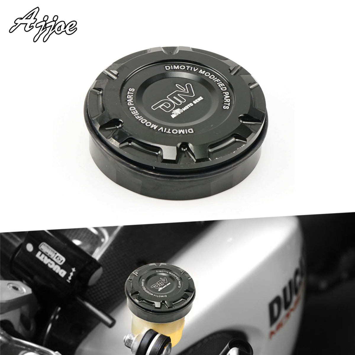 Tapa del depósito de líquido de frenos trasero para motocicleta BMW F900R F900XR F800R F800GS