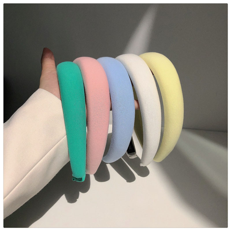 Mode Brede Zomer Zachte Spons Haar Hoepel Gaan Korea Leuke Hoofdband Druk Haarbanden Hoofdbanden Voor Haar Vrouw Haar accessoires