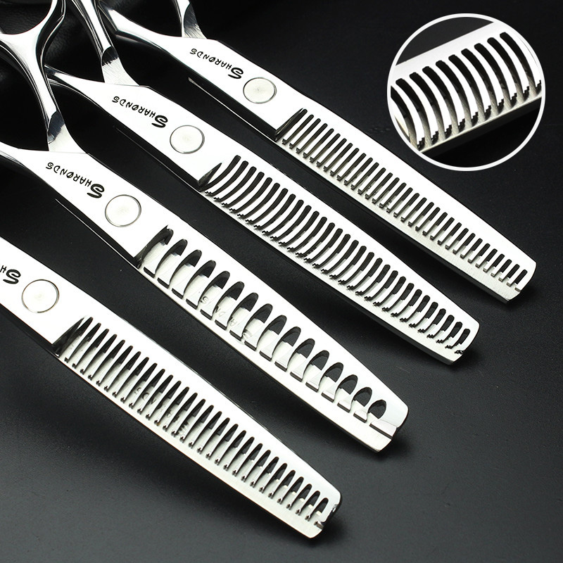 Sharonds 440c 6/7/7.5 Inch Kapsel Uitdun Schaar Professionele Kapper Kappers Schaar Knipschaar Haarschaar