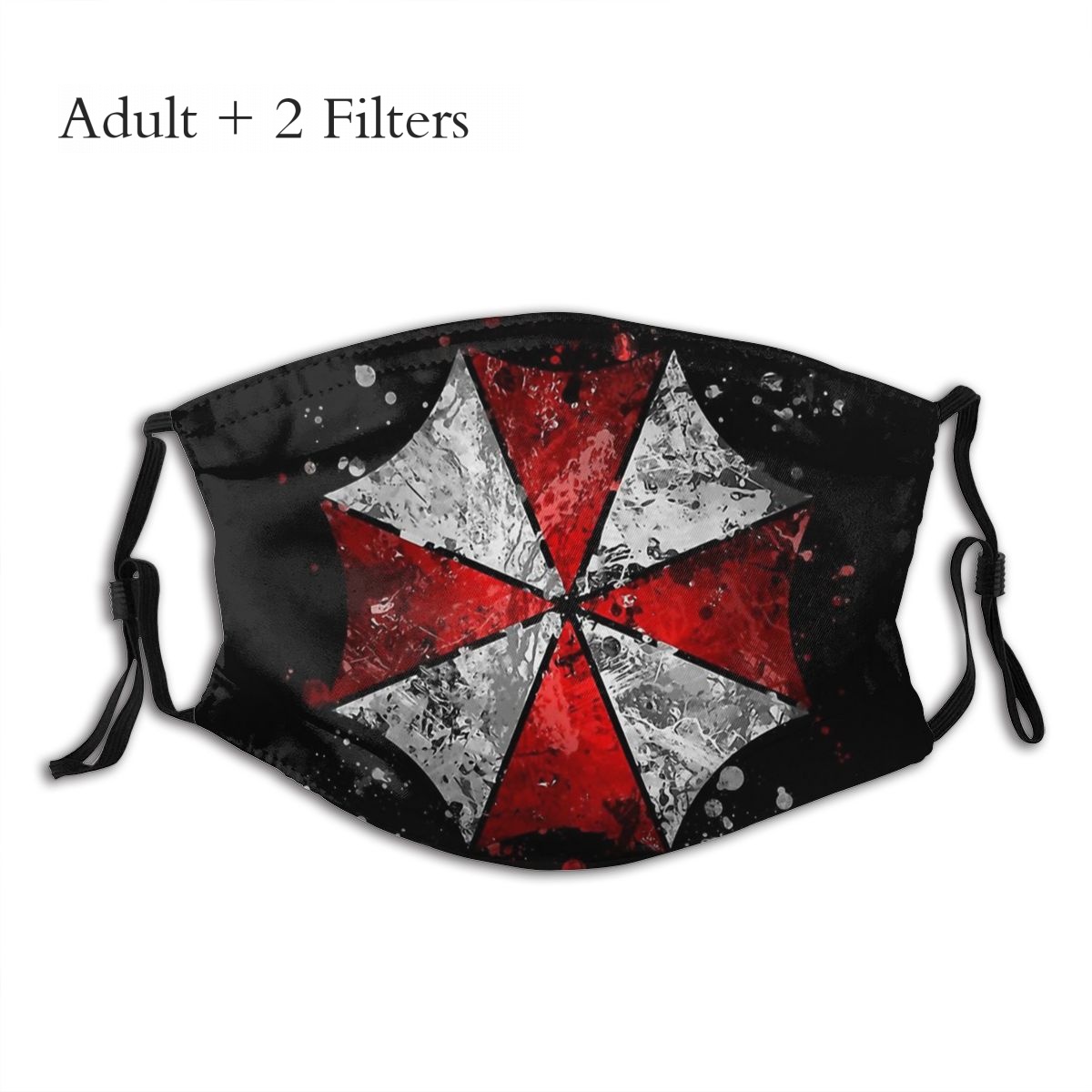 Motywem Umbrella Corporation maska Splatter Soft Hipster Outdoor Muffle Anti pyłoszczelna z filtrami