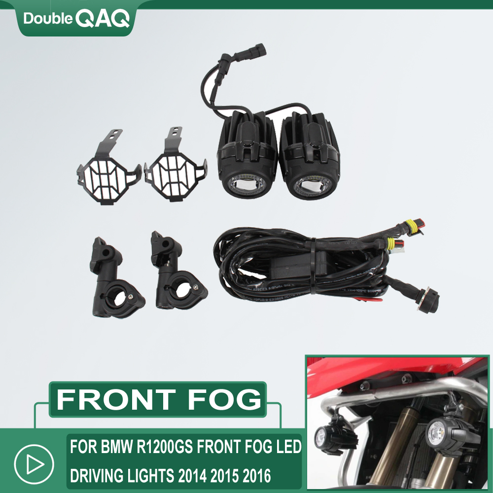 Para BMW R1200GS luz antiniebla delantera para luces Led de conducción para BMW R 1200 GS Adventure LC 2014 2015 2016 Piezas de motocicleta