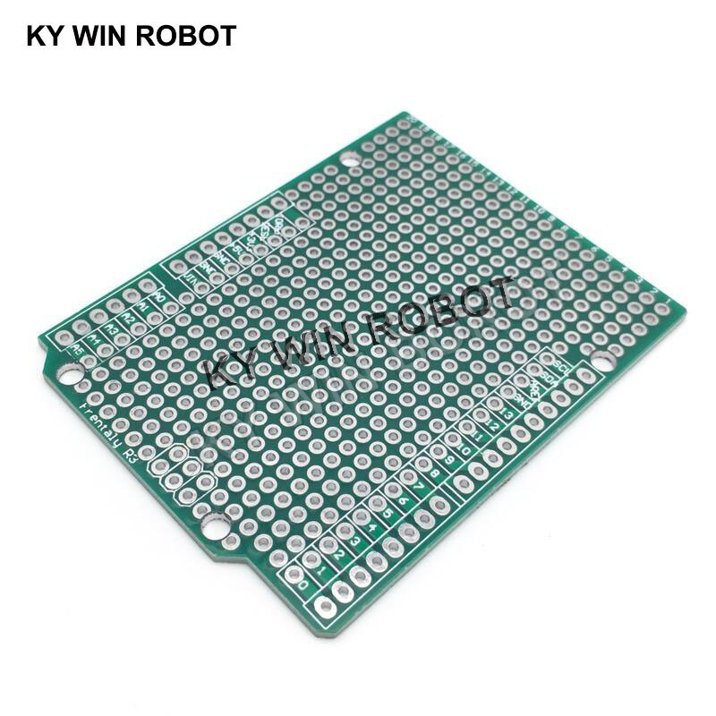 1 Chiếc Nguyên Mẫu PCB Board Cho Arduino UNO R3 ATMEGA328P Shield Ban Bo Mạch Protoshield DIY FR4 2.54 Mm Độ Dày 1.6 Mm