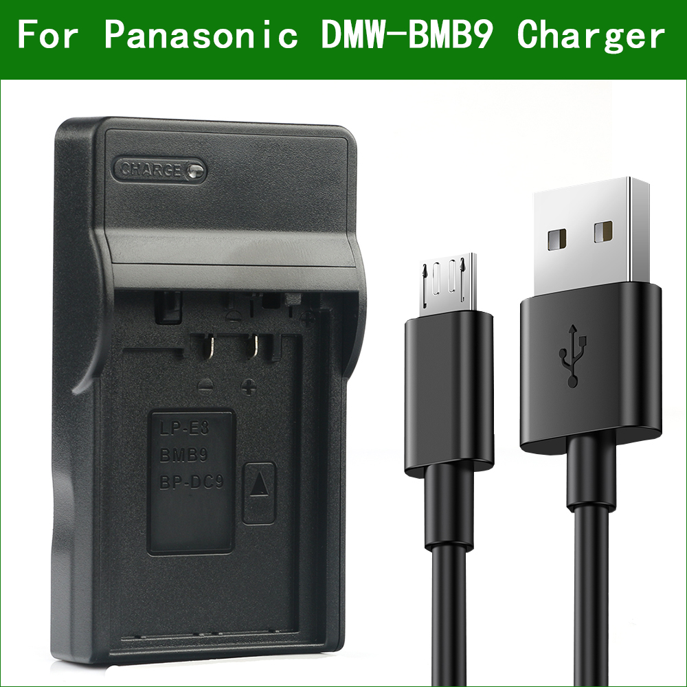 DMW-BMB9 BMB9E BMB9PP Digitalkamera-Akkuladegerät für Panasonic DMC-FZ40 FZ45 FZ47 FZ48 FZ60 FZ62 FZ70 FZ72 FZ100 FZ150