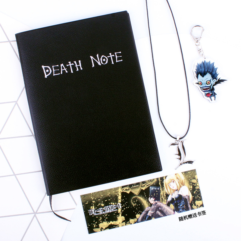 A5 Anime Death Note Notebook Set Lederen Journal Verzamelbare Death Note Notebook School Grote Anime Thema Schrijven Journal