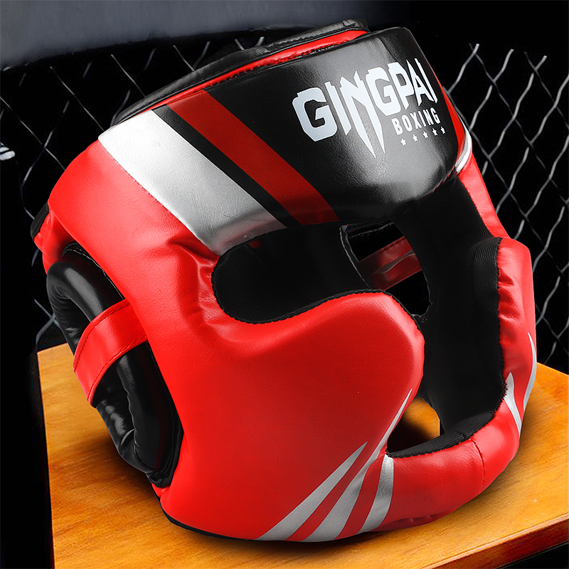 Khuyến Mãi Boxing MMA Mũ Bảo Hiểm Đầu Bánh Răng Bảo Vệ Người Lớn Trẻ Em Tập Mũ Trùm Đầu Muay Thái Kickboxing Full-Bao Phủ Mũ Bảo Hiểm
