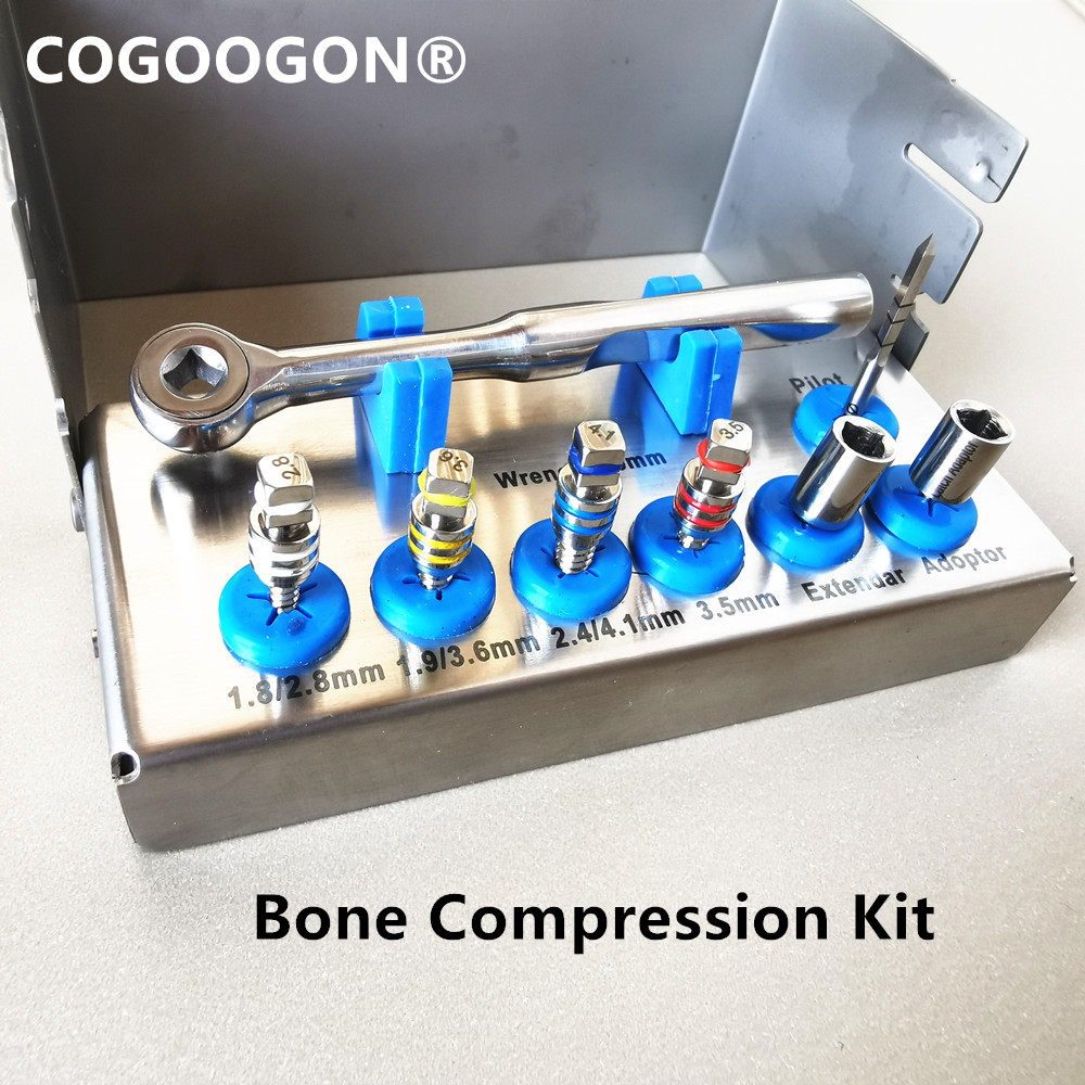 1 Set Bone Compression Kit Dental Implant Surgical Sinus Lift Expander Screws