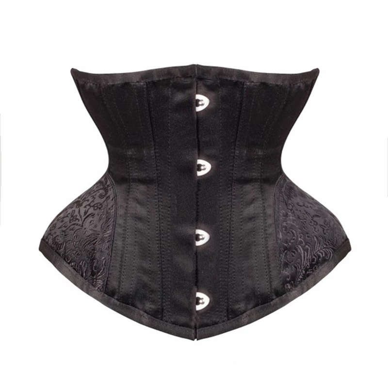 Mới Đồng Hồ Cát Thép Boned Áo Ren Lên Underbust Áo Ngực Dây Thắt Lưng Cơ Thể Shapers Giảm Béo Eo Huấn Luyện 8920