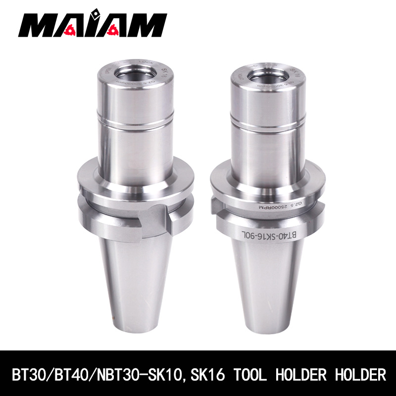 Portaherramientas NBT30 BT30 BT40 SK10 SK16 NBT BT SK sin chavetero portaherramientas de alta precisión para centro de mecanizado CNC manguito de cuchillo de husillo