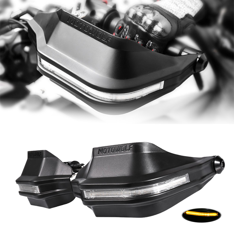Per Suzuki v-strom DL650 DL250 GW250 GSX150 protezione della protezione della mano del motociclo scudo protezione del manubrio antivento