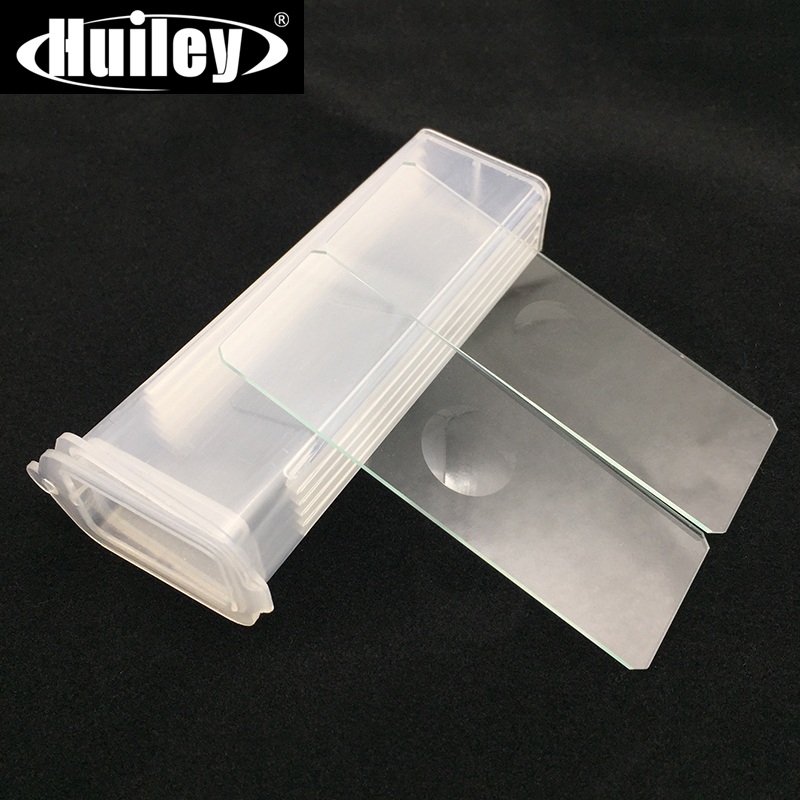 5 STKS Herbruikbare Laboratoriale Enkele Concave Microscoop Blanco Glazen Objectglaasjes 7103 Lab Verbruiksartikelen voor Vloeibaar Specimen Groothandel