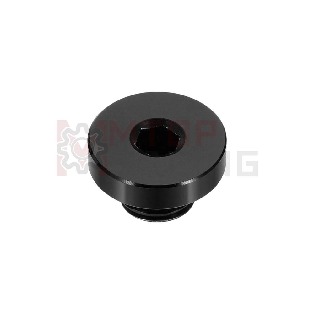 Black Engine Cover Cap Screw Shaft Hole Plug For Kawasaki Ninja ZX-6R ZX6R 2007-2017 ZX-10R ZX10R 2006-2010 ZZR1400 2006-2007